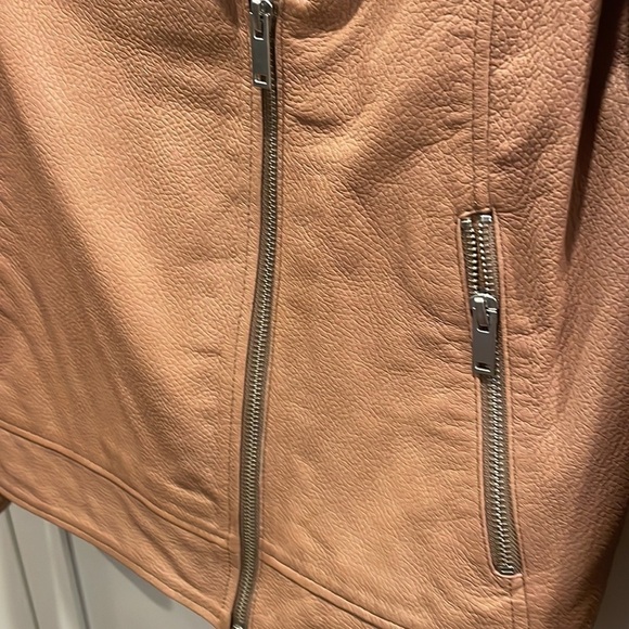 Storm & Marie Denmark Caramel Leather Jacket - Picture 8 of 15